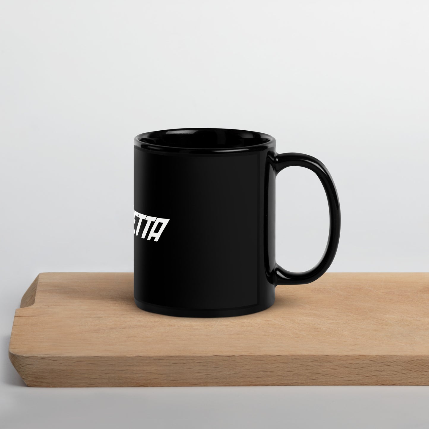 Black Glossy Mug